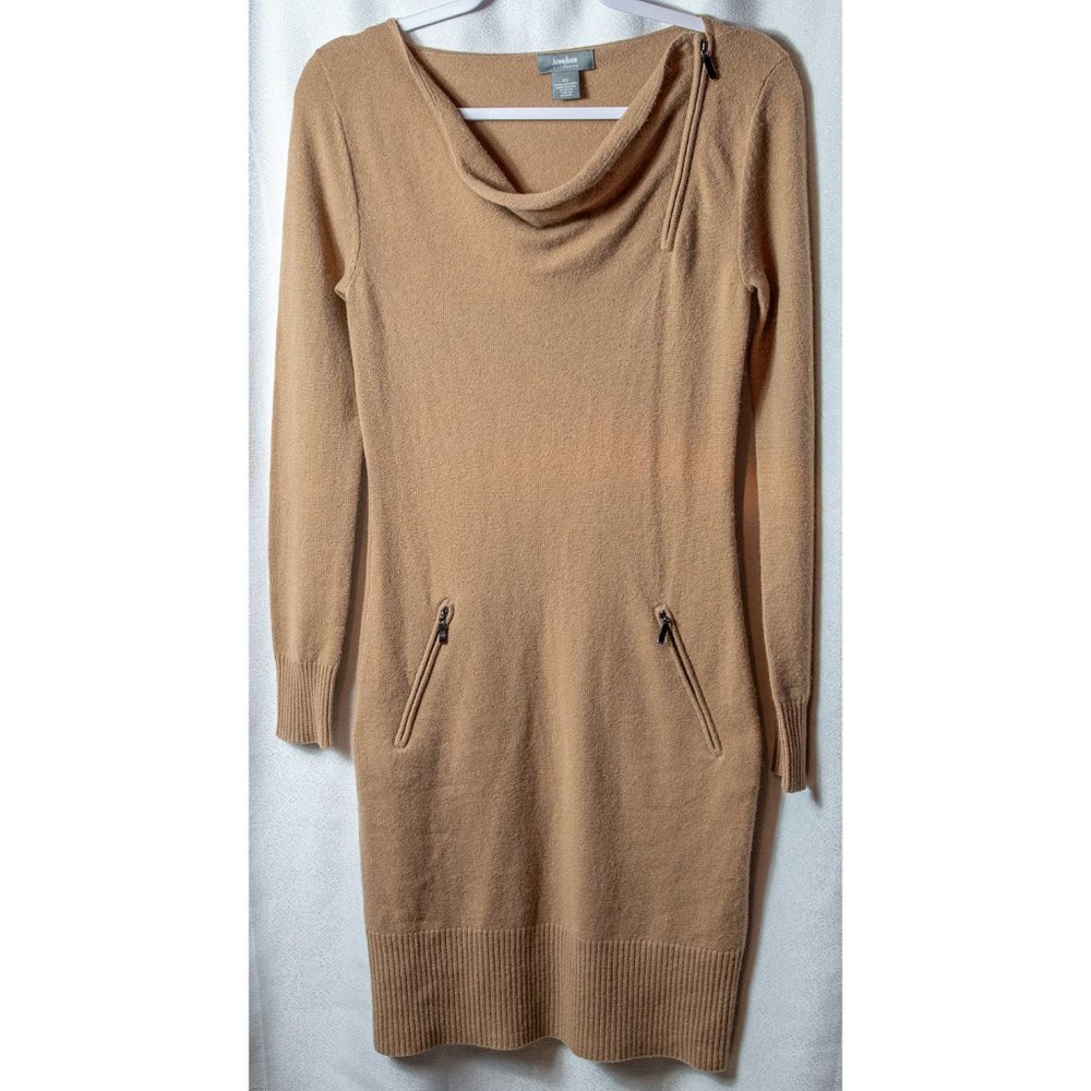 Neiman Marcus Cashmere Midi Dress
